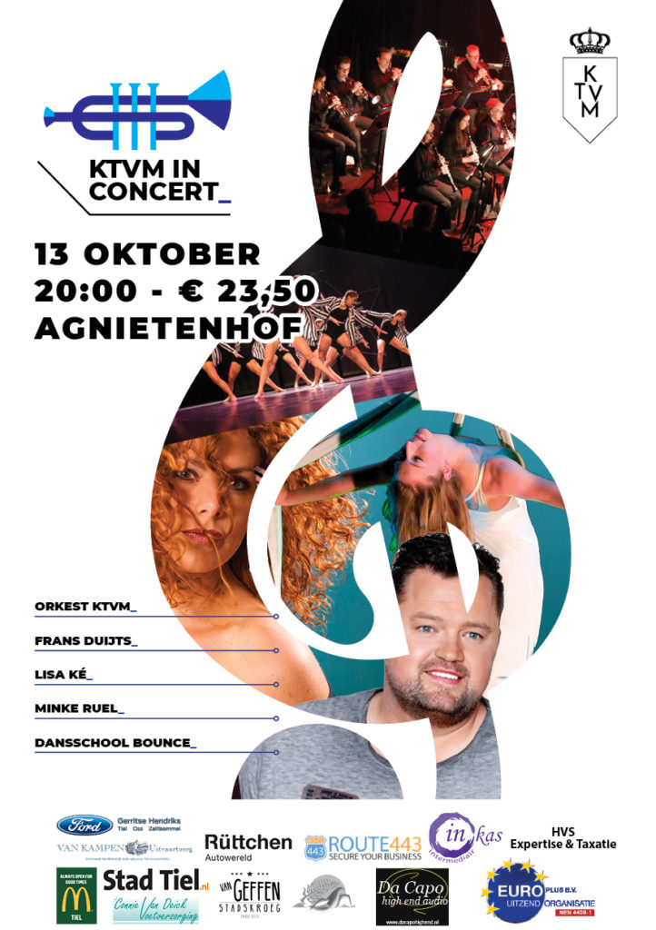 Poster KTVM in concert • KTVM.nl