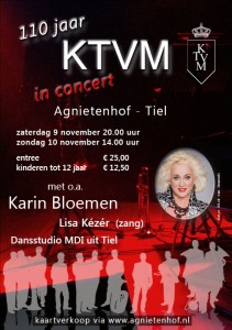 Poster concert met Karin Bloemen • KTVM.nl